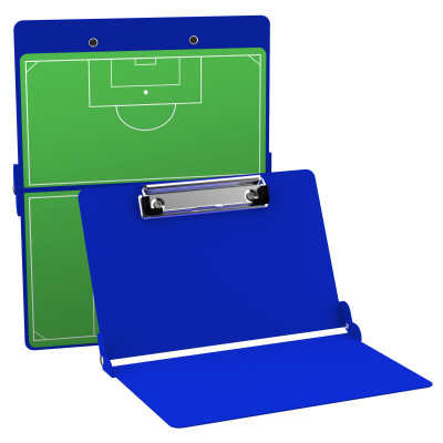 Blue Soccer Clipboard